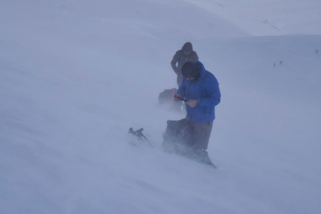 3. Tag: Sturm am Juferhorn