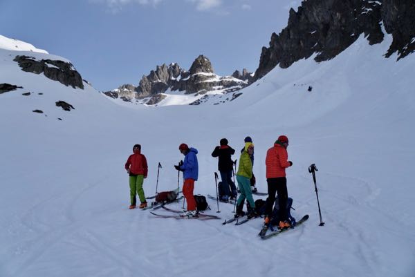 Rast in der Nähe des Pfriendler