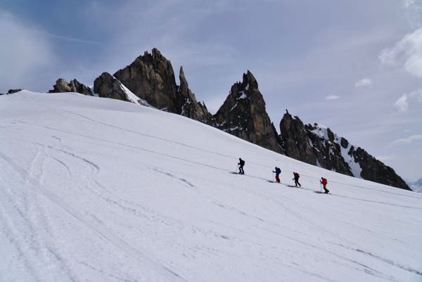 Fünffingerstöcke – fast zuoberst