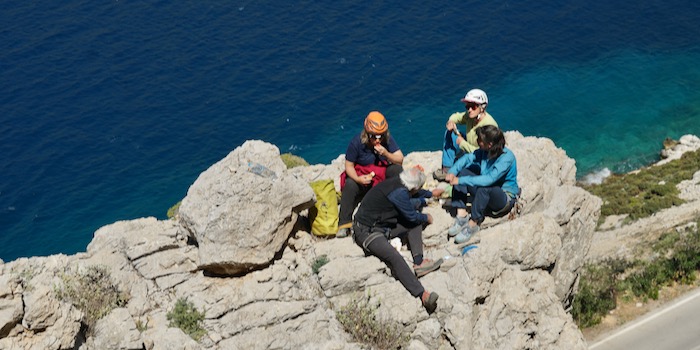 Exklusiver und exponierter Essensplatz.