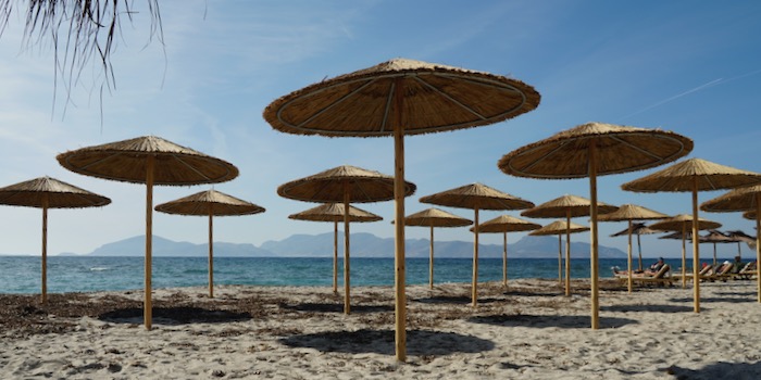 Blick zurück auf die Insel.