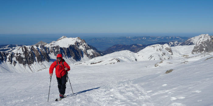 Kurz vor dem Gipfel
