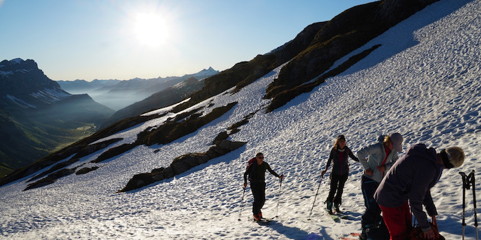Rast auf 2400m.
