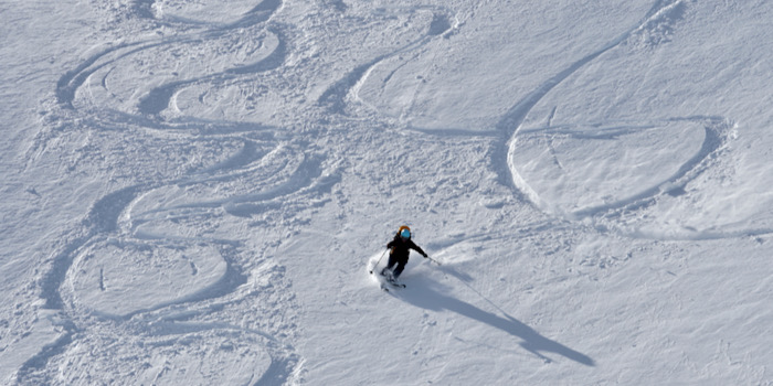 Nordseitiger Pulver am Tällihorn