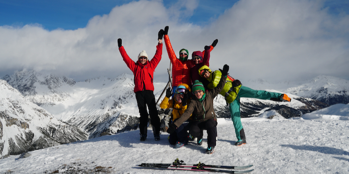 Gipfelfreuden auf Buffalora.