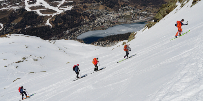 Blick auf die Stadt.