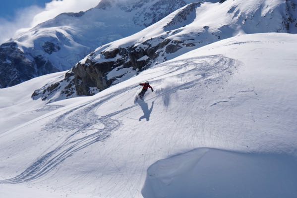 Letzter Tag: Der letzte Schwung auf dem Gletscher