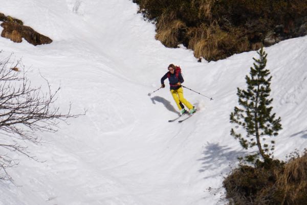 Abfahrt in den Frühling