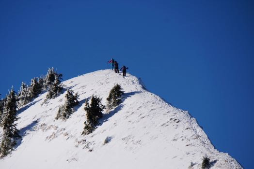Letzte Meter zu Fuss