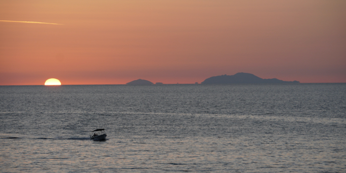 Am Abend der Anreise.