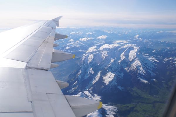 Abschied vom frisch eingeschneiten Alpstein
