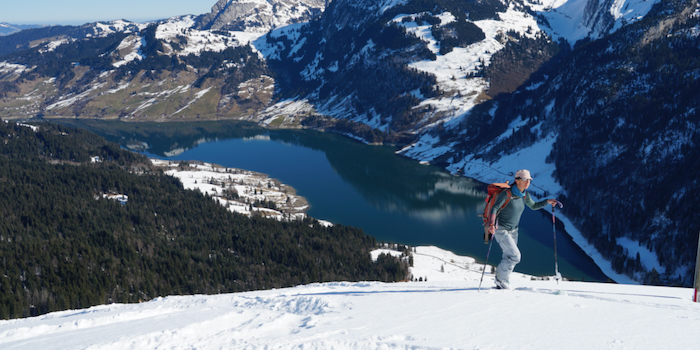 Der erste Aufstieg in dieser Saison ohne Fleece & Jacke!