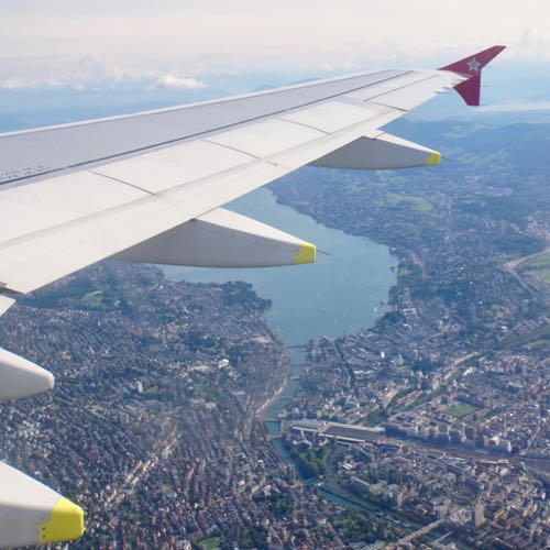 Wunderschöner Blick auf die Heimatstadt.