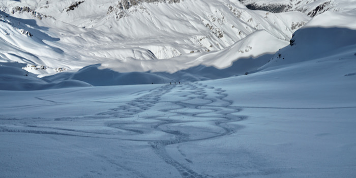 ... auf dem Ducangletscher.