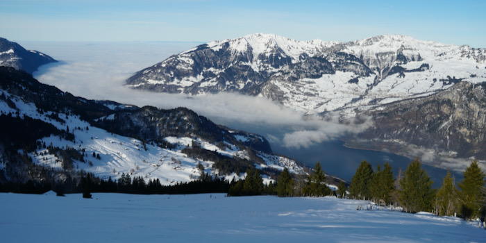 Der Walensee und das Nebelmeer